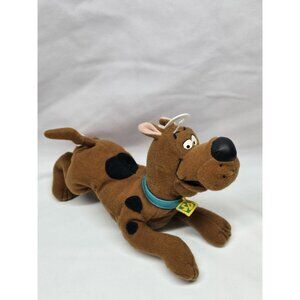Vintage 2000s Scooby Doo 8” Bean Bag Applause Cartoon Network Plush Toy